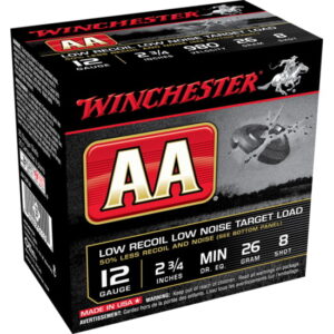 opplanet winchester aa 12 gauge 7 8 oz 2 75in centerfire shotgun ammo 25 rounds aa12fl8 main 1