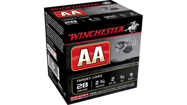 opplanet winchester aa 28 gauge 3 4 oz 2 75in centerfire shotgun ammo 25 rounds aa289 main 1