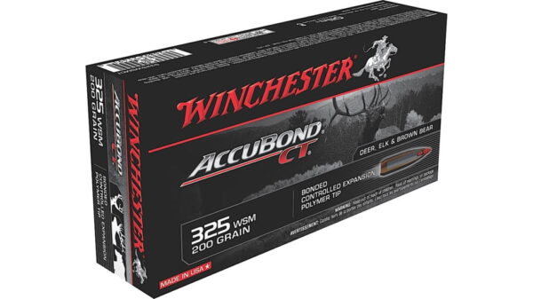 opplanet winchester ammo s325wsmct expedition big game 325 wsm 200 gr accubond ct 20