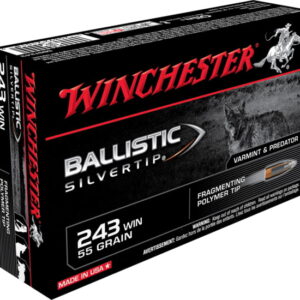 opplanet winchester ballistic silvertip 243 winchester 55 grain fragmenting polymer tip centerfire rifle ammo 20 rounds sbst243 main 1