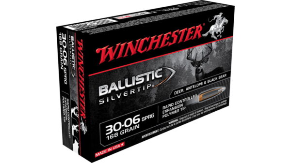 opplanet winchester ballistic silvertip 30 06 springfield 168 grain fragmenting polymer tip centerfire rifle ammo 20 rounds sbst3006a main 1