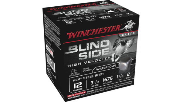 opplanet winchester blind side 12 gauge 1 3 8 oz 3 5in centerfire shotgun ammo 25 rounds sbs12lhv2 main 1