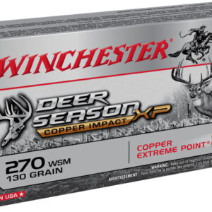 opplanet winchester deer season xp 270 winchester 130 grain copper extreme point polymer tip centerfire rifle ammo 20 rounds x270dslf main