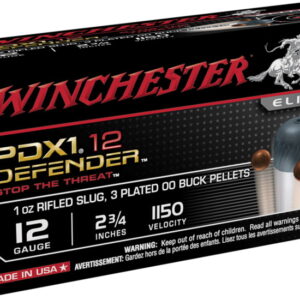 opplanet winchester defender shotshell 12 gauge 1 oz 2 75in centerfire shotgun buckshot ammo 10 rounds s12pdx1 main 1