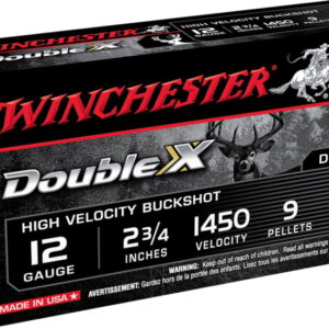 opplanet winchester double x 12 gauge 9 pellets 2 75in centerfire shotgun buckshot ammo 5 rounds sb1200 main 1