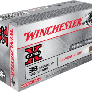 opplanet winchester super x handgun 38 special p 125 grain silvertip jacketed hollow point centerfire pistol ammo 50 rounds x38s8hp main