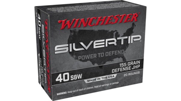 opplanet winchester super x handgun 40 s w 155 grain silvertip jacketed hollow point centerfire pistol ammo 20 rounds w40swst main 1
