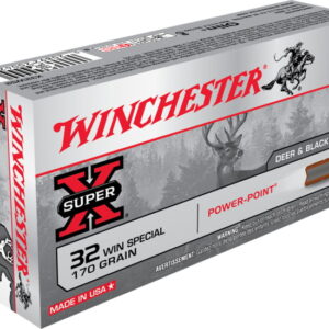 opplanet winchester super x rifle 32 winchester special 170 grain power point centerfire rifle ammo 20 rounds x32ws2 main 1