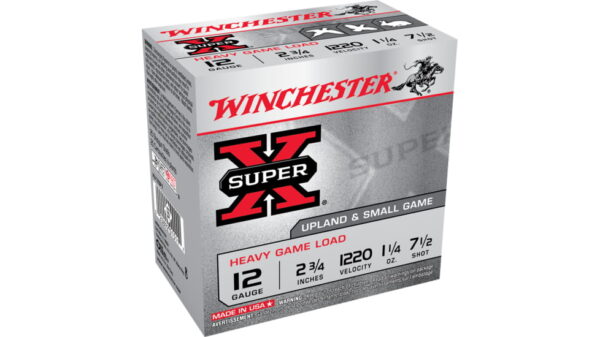 opplanet winchester super x shotshell 12 gauge 1 1 4 oz 2 75in centerfire shotgun ammo 25 rounds xu12sp7 main 1