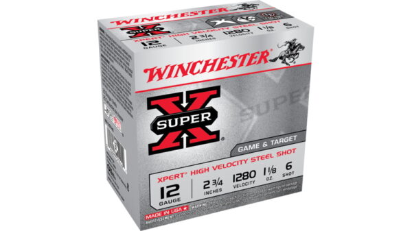 opplanet winchester super x shotshell 12 gauge 1 1 8 oz 2 75in centerfire shotgun ammo 25 rounds we12gth6 main 1