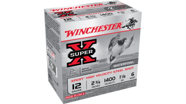 opplanet winchester super x shotshell 12 gauge 1 1 8 oz 2 75in centerfire shotgun ammo 25 rounds wex12h6 main 1