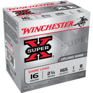 opplanet winchester super x shotshell 16 gauge 1 oz 2 75in centerfire shotgun ammo 25 rounds xu168 main 1
