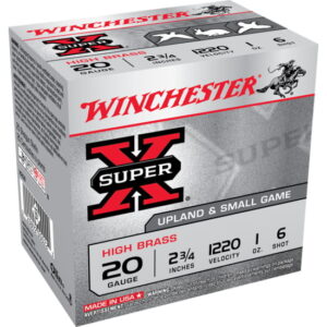 opplanet winchester super x shotshell 20 gauge 1 oz 2 75in centerfire shotgun ammo 25 rounds x206 main 1