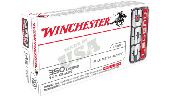 opplanet winchester usa rifle 350 legend 145 grain full metal jacket centerfire rifle ammo 20 rounds usa3501 main 1
