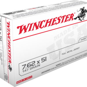 opplanet winchester winchester 7 62x51mm nato 147 grain full metal jacket centerfire rifle ammo 20 rounds q3130 main 1