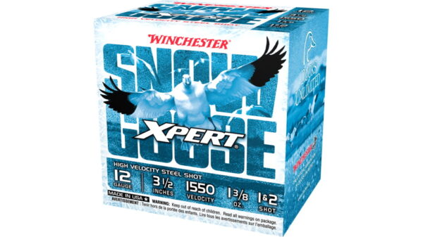 opplanet winchester xpert snow goose 12 gauge 1 3 8 oz 3 5in centerfire shotgun ammo 25 rounds wxs12l12 main 1